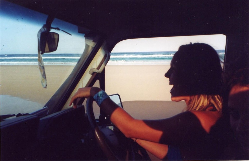 Girl Driving On Beach - Teen Rehab