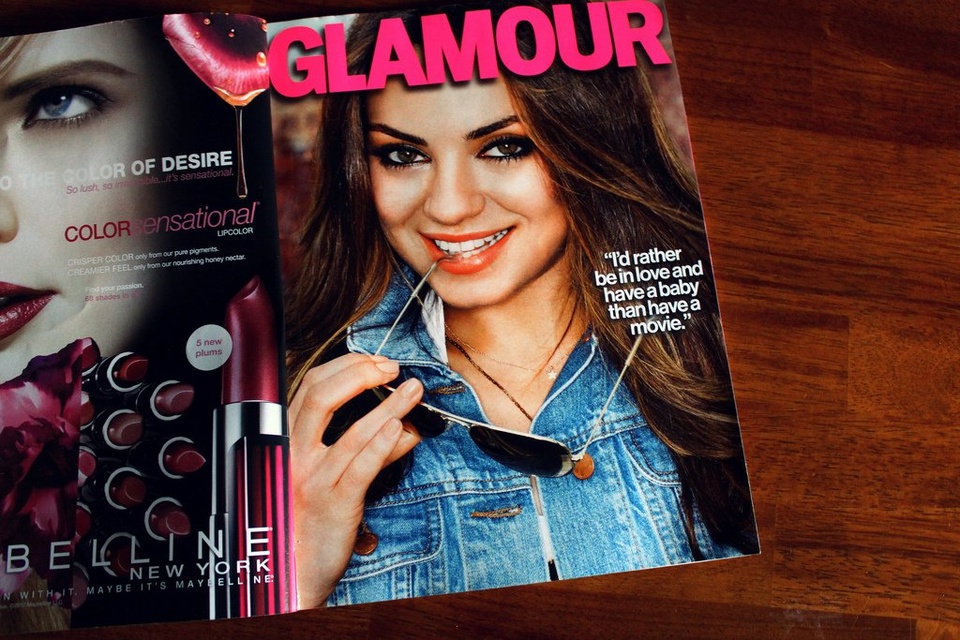 Glamour Magazine Cover - Teen Rehab