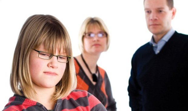Parents Disciplining Girl - Teen Rehab