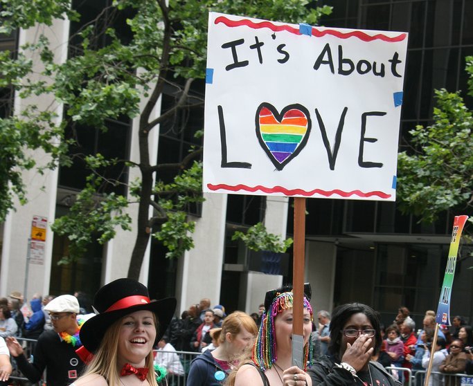 Pride Parade Sign - Teen Rehab