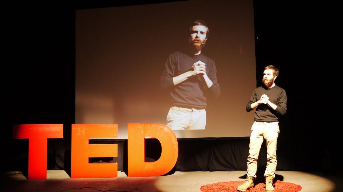 TED Talk Stage - Teen Rehab