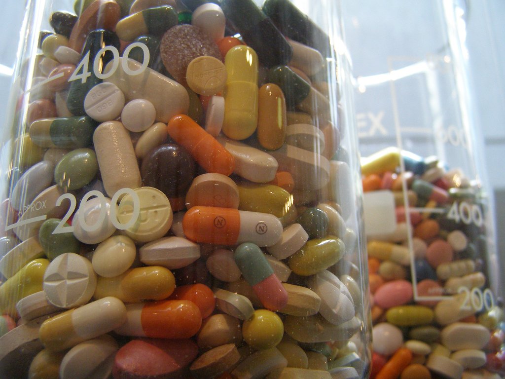 Glass Containers With Pills - Teen Rehab
