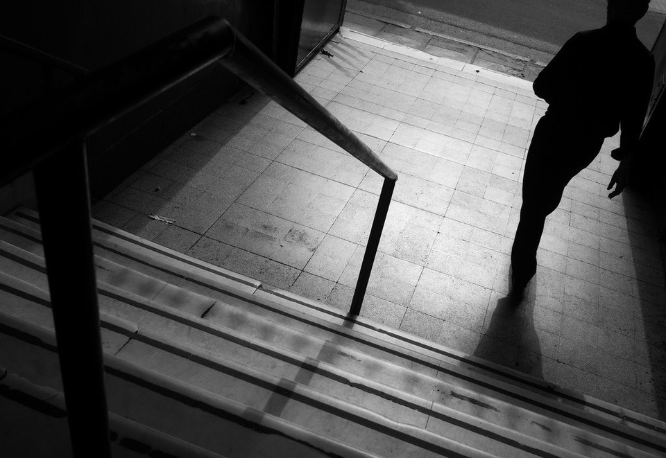 Man Walking Down The Stairs - Teen Rehab