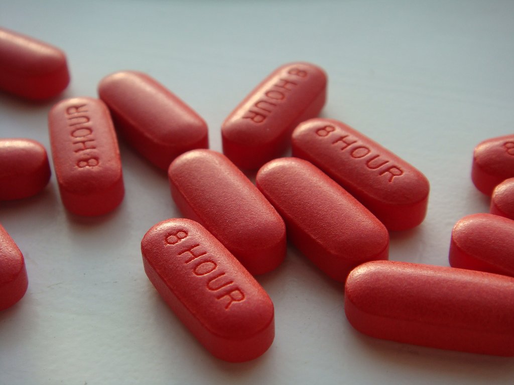red pills 8 hour medicine