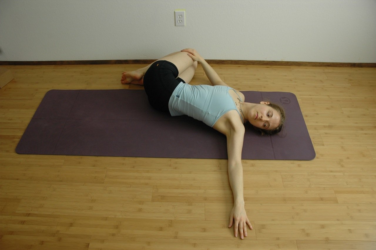 Twist Yoga Pose