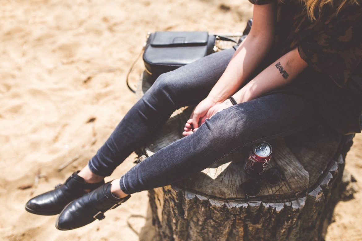 girl woman jeans denim boots