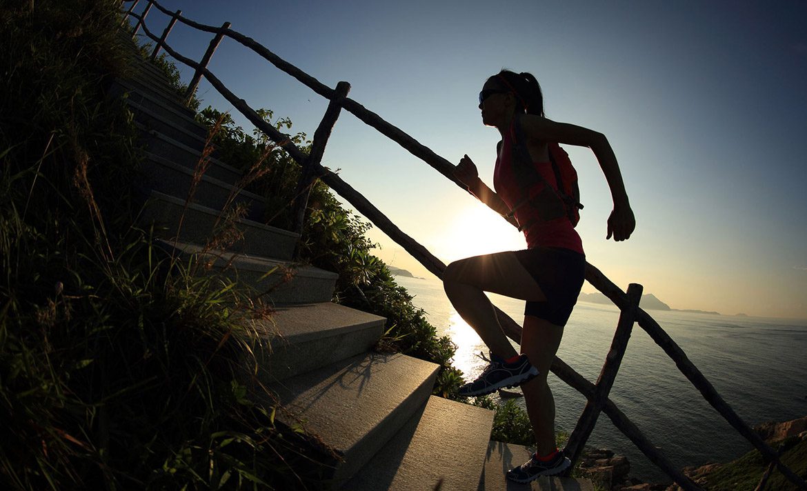 Teen Rehab - benefits of exercise - trail runner