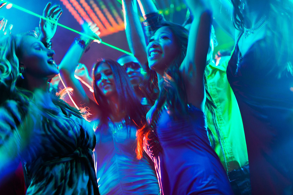 Teen Rehab - Party Drugs - Teenage Girls Dancing At Club